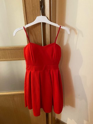 Vestido rojo tirantes