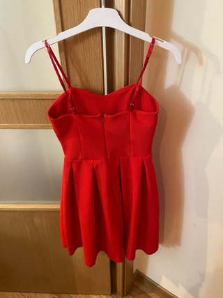 Vestido rojo tirantes