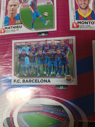 Cromos Álbum Panini 2014-2015