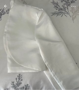 Bolero blanco fiesta talla única