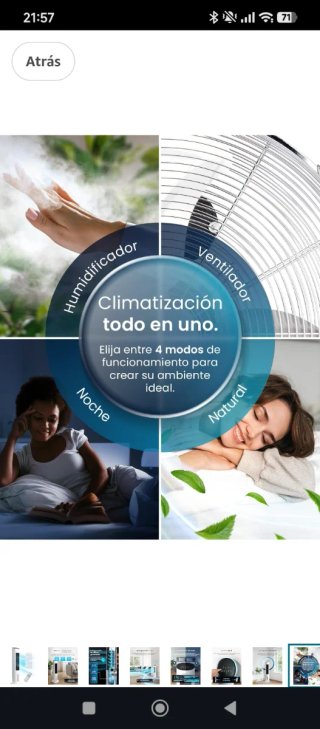 Climatizador Evaporativo ProBreeze 5L