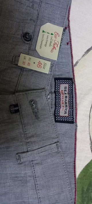Pantaloni ragazzo SEA BARRIER grigi