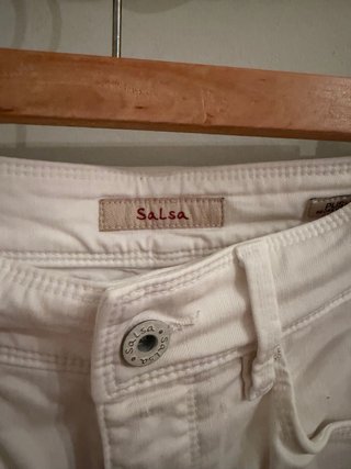 Pantalón vaquero Salsa blanco