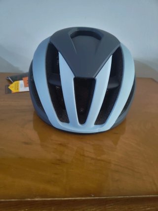 Casco Ciclismo WEST BIKING Gris/Azul TALLA L