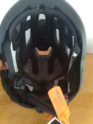 Casco Ciclismo WEST BIKING Gris/Azul TALLA L