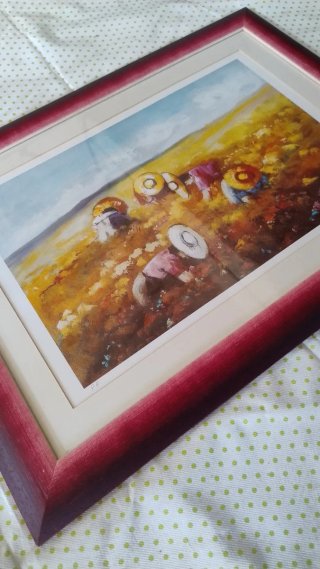 Quadro vintage di beniamino ajroldi