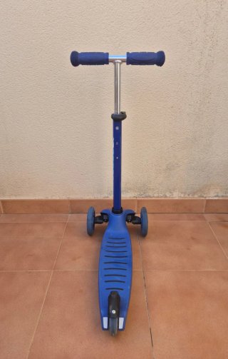 Patinete 3 Ruedas Azul