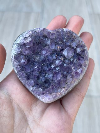 Corazón de Amatista Geoda
