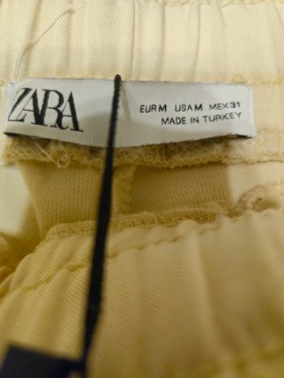 Pantalón jogger crudo