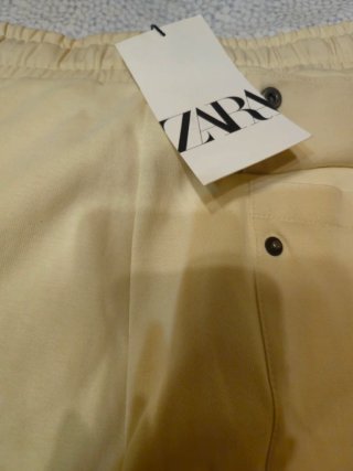 Pantalón jogger crudo