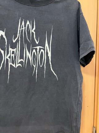 Camiseta Pull&Bear Jack Skellington gris
