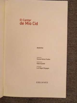 El Cantar de Mio Cid
