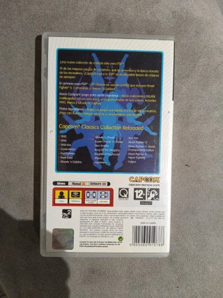 PSP Capcom Classics Collection Reloaded