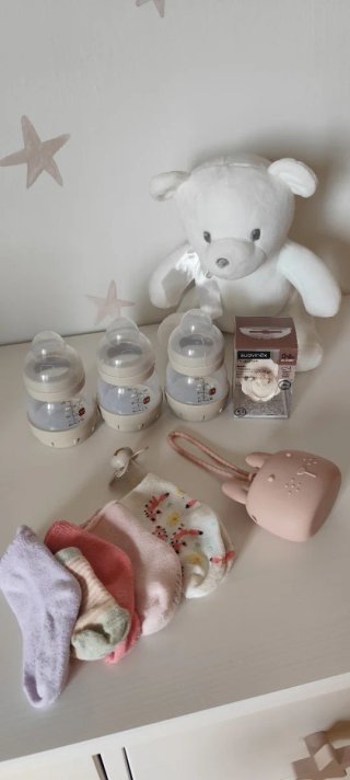 Pack Bebé: Biberones y Chupetes