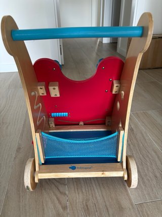 Andador madera bebé ItsMagical con actividades