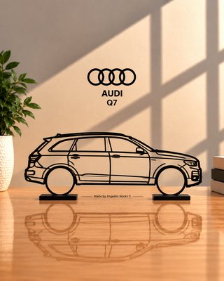 Audi Q7 Maqueta Silueta 20cm