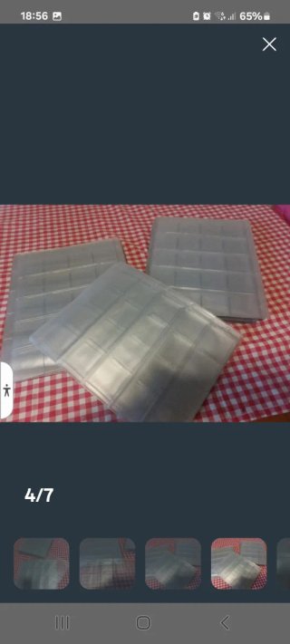 50 Hojas transparentes para monedas/sellos