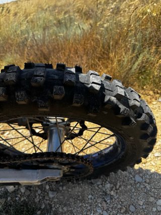 TM Enduro 125cc Moto Azul/Blanca