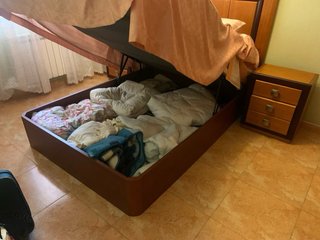 Cama canapé con colchón