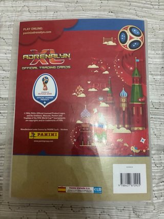 Álbum Adrenalyn Mundial Rusia 2018
