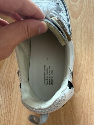 Zapatillas Hidnander grises y blancas
