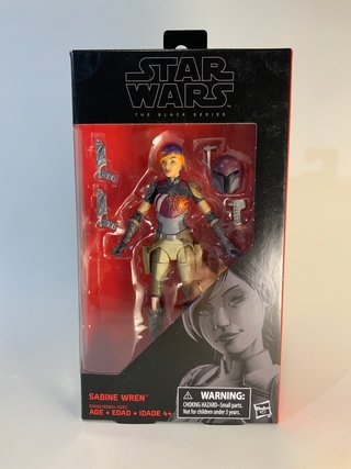 Star Wars Black Series Rebels Sabine Wren #33 2016