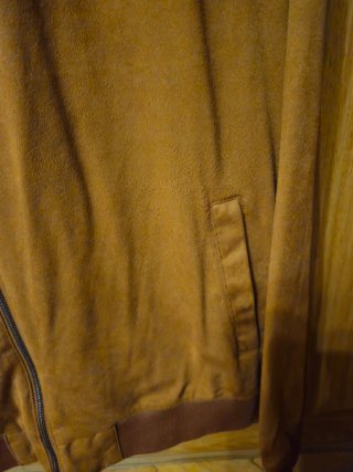 Cazadora Bomber Zara Marrón Talla XL