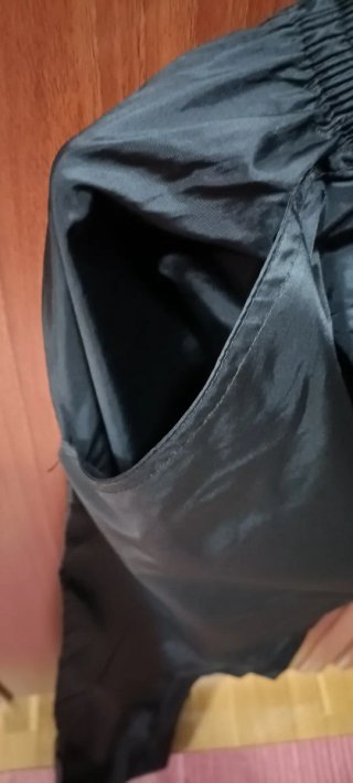Sobrepantalón impermeable negro