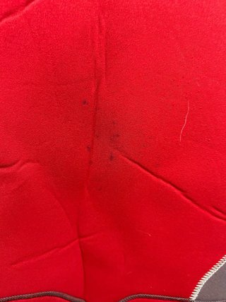 Neopreno largo niño Tribord rojo y gris