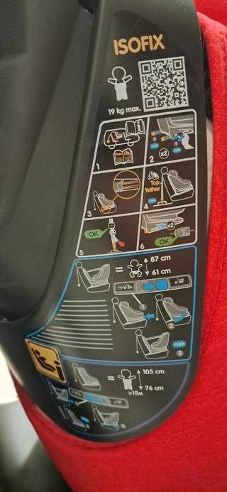 Silla  coche giratoria 360° Bébé Confort AxissFix
