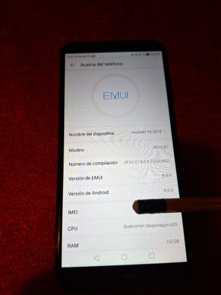 Huawei Y6 (2018) 16GB Negro