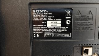 Sony KDL 40HX800 42 pulgadas con sistema 3D