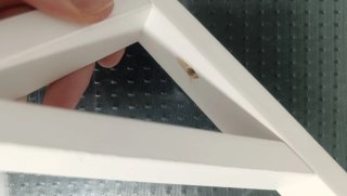 Soportes Balda Ikea Sandshult Blancos 6 unidades