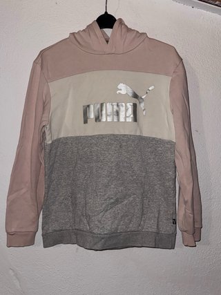 Sudadera Puma con capucha tricolor