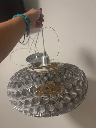 Conjunto 2 Lámparas mesilla noche + lampara techo