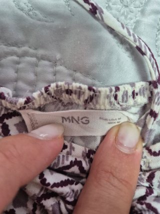 Top Mango Talla M Estampado