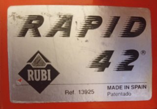 Cortador de azulejos RUBI RAPID 42