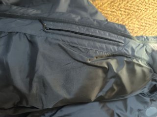 Chaqueta plumífero Wedze Decathlon mujer gris