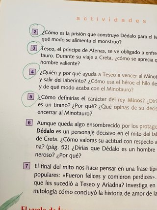 Mitos Griegos (cucaña)