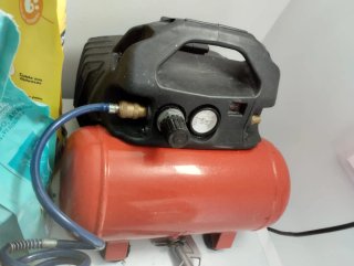 Compresor Aire Portátil Black&Decker 6L