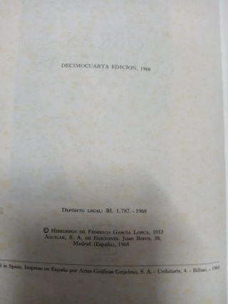 Obras Completas Federico García Lorca.
