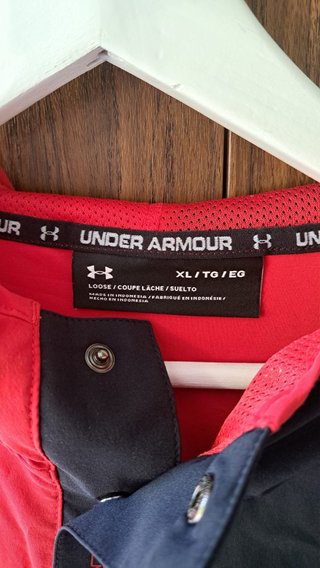 Chaqueta Under Armour XL Roja/Negra
