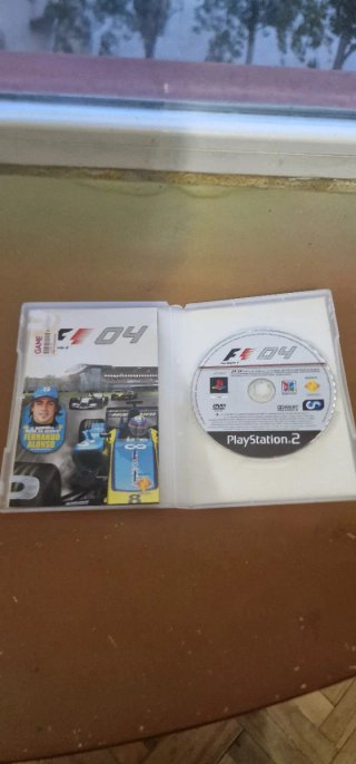 Pack F1 04 PS2 + FIFA Manager 08 PC
