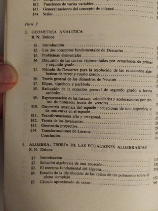 La matemática: su contenido, métodos y significad
