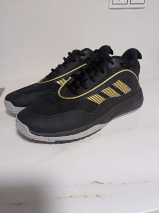 Zapatillas Baloncesto Talla 43 Negro/Dorado