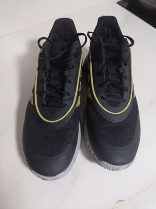 Zapatillas Baloncesto Talla 43 Negro/Dorado