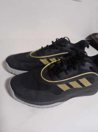 Zapatillas Baloncesto Talla 43 Negro/Dorado