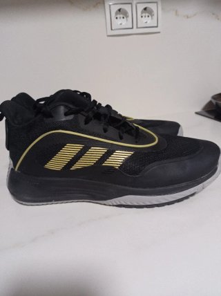 Zapatillas Baloncesto Talla 43 Negro/Dorado