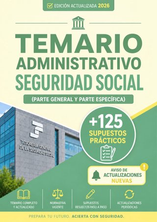 Temario completo Administrativo Seguridad Social