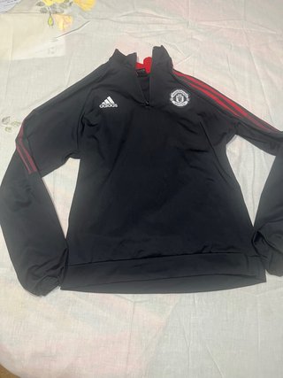 Chándal Adidas Manchester United Negro/Rojo